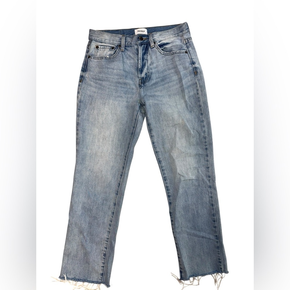 Pistola Charlie High-Rise Straight Leg Jeans - Picture 5 of 9